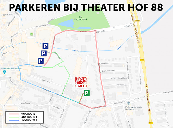 Route & Parkeren